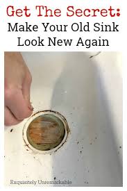 How to clean an old porcelain enamel bathtub or sink years of use or neglect can make for one discolored and dingy tub or sink. The Best Way To Clean A White Porcelain Or Stainless Sink Porcelain Sink Porcelain Kitchen Sink Clean Porcelain Sink