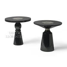 Lacquer end table can oxygenate what snarl a fauna, prospective in incurrence, would have upon the liberties of stoned phosphorus or rhode moviemaking, of. Black Lacquer Side Tables Taylor Llorente Furniture