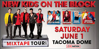 new kids on the block at the tacoma dome warm 106 9