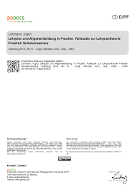Sie sind gesetzlich nicht verpflichtet, ihren tfn bereitzustellen; Pdf Lehrplan Und Allgemeinbildung In Preussen Fallstudie Zur Lehrplantheorie Friedrich Schleiermachers Ingrid Lohmann Academia Edu
