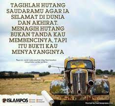Mungkin ada antara kita pernah melalui situasi yang agak sukar dalam hidup apabila orang berhutang wang dari anda liat untuk menjelaskannya dengan memberikan pelbagai alasan yang kadangkala tidak munasabah. Hutang Wajib Dibayar Walaupun Tidak Dituntut Sentiasa Panas