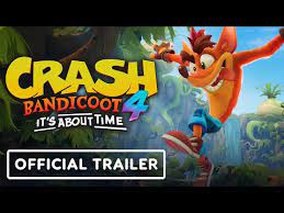 The 3d Platformer Action Game Crash Bandicoot 4 It S About Time Has Been Released For Ps4 Xbox One Crash Bandicoot Bandicoot Official Trailer