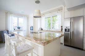 Moving a kitchen island can either be an easy weekend project or a major kitchen renovation project depending on the size and features of your island. Stuck In The Middle 5 Ways To Use Your Kitchen Island Zen Stone