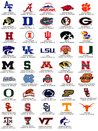 I colleges from their athletic logos? Though Your Training And Medical School Are Most Important It Is Also Good To Have A Strong Foundat College Football Logos College Logo College Football Teams