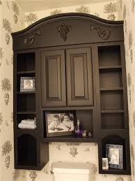 Black Bathroom Storage Cabinet Over Toilet Pin By Dawn Grindland On Bathrooms Bathroom Cabinets Over Toilet Small Bathroom Storage Cabinet Bathroom Storage