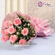 Pink Beauty Bouquet Flower Delivery In Jalandhar F With Images Online Flower Delivery Flower Delivery Send Flowers Online