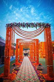 India S Best Wedding Planning Site Online Wedding Planner Indian Wedding Decorations Wedding Entrance Decor Outdoor Wedding