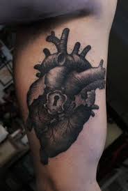The realistic drawing of a heart tattoo is totally gorgeous. Pin On Other Tattoos