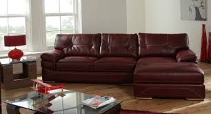 touch of luxury with leather sofas
