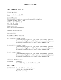 CURRICULUM VITAE DATE PREPARED August 2023 PERSONAL DATA Name: Jennifer  Jaie Manly, Ph.D. Contact Information: Taub Institute fo