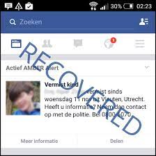 While amber's body was found four days later, the case remains unsolved. Europe S First Automatic Amber Alert Via Facebook Child Found Amber Alert Europe