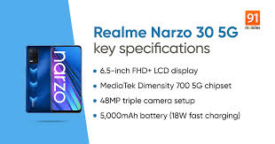 They are the narzo 30 pro 5g and the narzo 30a. Realme Narzo 30 4g Narzo 30 5g Set To Launch In India This Month Company Confirms 91mobiles Com