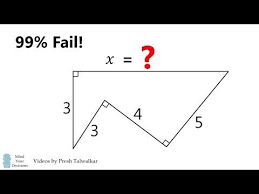 99 Percent Miss This What Is The Length Youtube Math Olympiad Problems Math Genius Math Challenge
