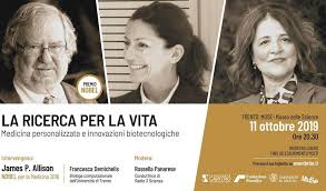 Rossella panarese ретвитнул(а) giusi fasano. James P Allison La Ricerca Per La Vita Trentino Cultura