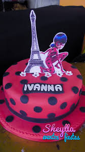 Torta De Miraculous Las Aventuras De Ladybug