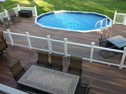 Above Ground Pool Ideas Above Ground Swimming Pool With Deck Above Ground Pool Maintenance Above Swimming Pool Decks Pool Patio Above Ground Swimming Pools