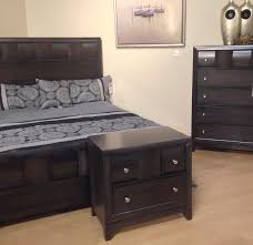 Chanella Panel Bed The Chanella Bedroom Collection Features The Modern Look Of An Alternating Overlay Block Design And Stylish Miter Framed Details Bathed I