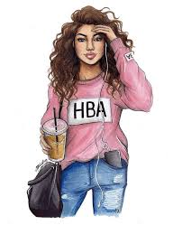 Art, art girl, background, beautiful, beautiful girl, beauty, beauty girl, cartoon, cute art, design, drawing, face, fashion, girl, illustration, illustration girl, iphone, kawaii, pastel, wallpapers, we heart it, woman. Pinterest Swag Cute Girl Drawing Novocom Top