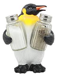If you're shopping for new tabletop supplies for your restaurant, bar, or upscale bistro, our inventory of salt and pepper shakers is a great starting point. Penguin Salt And Pepper Shakers Penguin Salt And Pepper Shaker