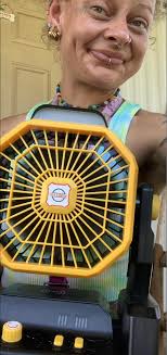 Portable power source for camping