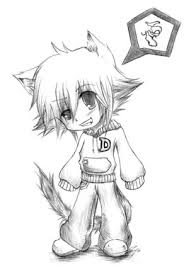 Will also be a print for dink. Chibi Neko Anime Coloring Pages