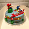 He wanted one for his birthday and we did research looking at cakes online for ideas for weeks! 1