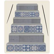 Un motif élégant esprit carreaux de ciment qui a su plaire à. Contremarche D Escalier Personnalisees Imitation Beton Et Carreaux De Ciment Contremarches Faux Carreau Carreau De Ciment Escalier Beton Cire Deco Escalier