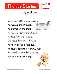 Reading Comprehension Worksheet Patty And Gus Reading Comprehension Worksheets Phonics Reading Passages Phonics Reading