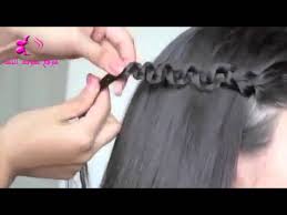 تسريحة شعر سهلة و سريعة للمدرسة Youtube