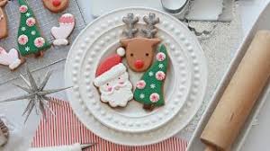 Remove top layer of plastic wrap. How To Decorate Simple Christmas Cookies With Royal Icing Youtube