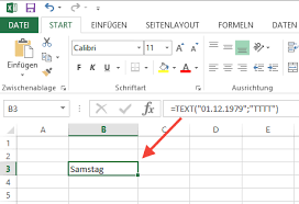 Check spelling or type a new query. Excel Zu Einem Gegebenen Datum Den Wochentag Berechnen Tippscout De