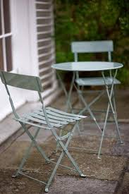 Bistro Set Of Table 2 Chairs In Shutter Blue Bistro Set Outdoor Tables And Chairs Bistro Table Set