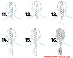 How To Draw Braids With Easy Step By Step Drawing Tutorial How To Draw Step By Step Drawing Tutorials All you need to know is that once your pencil touches the paper you cannot lift it until you're. how to draw braids with easy step by
