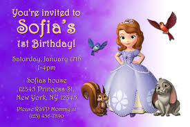 Looking for custom printable sofia the first invitation birthday? Sofia The First Invitations General Prints