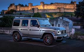 Obtain Wallpapers Mercedes Benz G63 Amg 2018 Exterior Luxurious Suv Tuning New Grey G Cl Luxury Suv Cars Luxury Suv Mercedes G Wagon