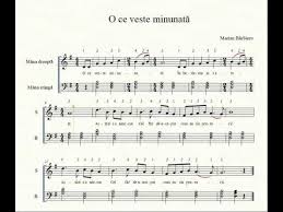 Ady o ce veste minunata instrumental. O Ce Veste MinunatÄƒ Colind Tutorial Pian IncepÄƒtori Pe Note Youtube