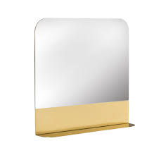 Gold gladwell square metal accent mirror. Trigg Square Mirror Tov Furniture