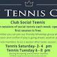 Social Club Tennis event image