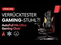 AutoFull M6 Ultra: Heizung & Massage für den Po?! Der verrückteste  Gaming-Stuhl! | Anzeige