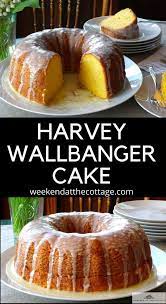 Bake at 350 degrees for 45 minutes. Harvey Wallbanger Cake Recipe Cake Recipes Easy Summer Desserts Easy Cake