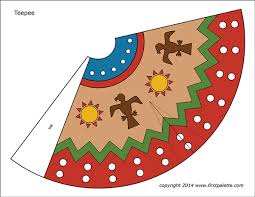 Welcome to our popular coloring pages site. Native American Teepee Templates Free Printable Templates Coloring Pages Firstpalette Com