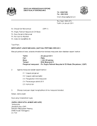 Sebagai seorang karyawan swasta yang mendapatkan gaji dari perusahaan, maka tentu anda akan memiliki tanggung jawab terhadap perusahaan tersebut. Contoh Surat Rasmi Jemputan Mesyuarat Surasm Cute766