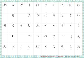 27 Downloadable Hiragana Charts