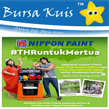 Cara ikut kuis sahur seger 2021 / kuis berhadiah ini bisa diikuti mulai hari ini, minggu (14/3/2021) hingga senin (15/3/2021). Kuis Nippon Paint Thr Untuk Mertua Berhadiah Total Puluhan Juta Rupiah Bursa Kuis Online Info Kuis Dan Lomba Online Berhadiah