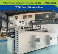WPC Door Production Line PVC Wood Plastic Composite Door Panel Making  Machine WPC Profile Extrusion Line