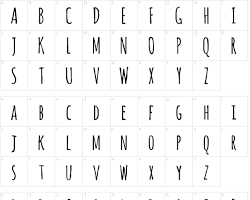 Imagem de Amatic SC font