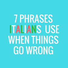 This is the translation of the word oh my goodness to over 100 other languages. 47 Seven Phrases Italians Use When Things Go Wrong Living In Italian