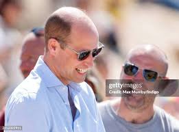 Prince William, the Duke of Cornwall speaks with Max Hedges, St... News  Photo