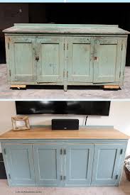 Creative ideas for diy tv stand plans, very cheap and easy to do. Diy Tv Stand Farmhouse Style Life On Kaydeross Creek