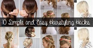 When it comes to hairstyles for long hair, celebrities have got it down. 10 Simple And Easy Hairstyling Hacks For Those Lazy Days Cute Diy Projects